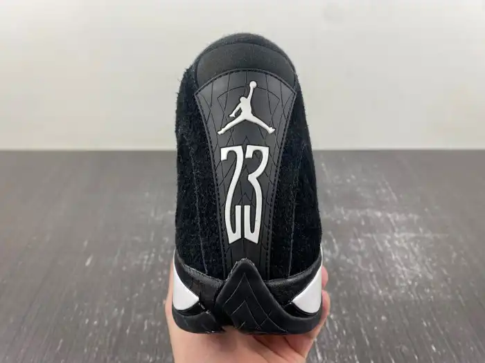 Cheap LY Air Jordan 14 Black White University Red 487471-016