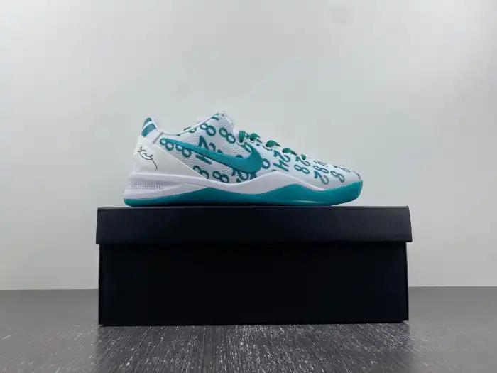 Rep Husky Nike Kobe 8 Protro Radiant Emerald FQ3549-101