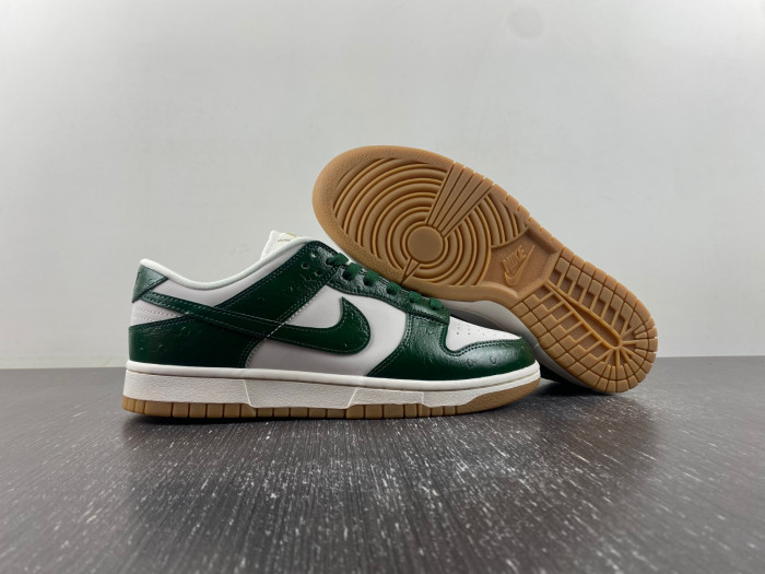 TB Nike Dunk Low LX WMNS Green Ostrich FJ2260-002