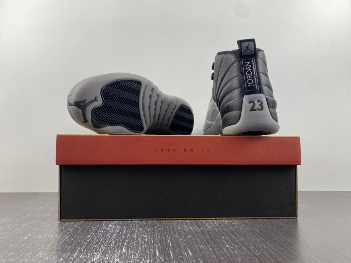 TB Air Jordan 12 Black Wolf Grey CT8013-019