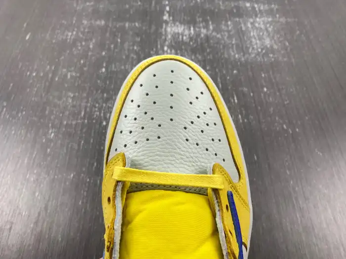 Cheap Travis Scott x Air Jordan 1 Low OG Canary DZ4137-700