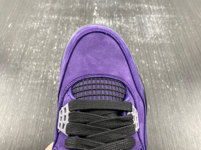 KICKWHO Travis Scott x Air Jordan 4 Purple Suede