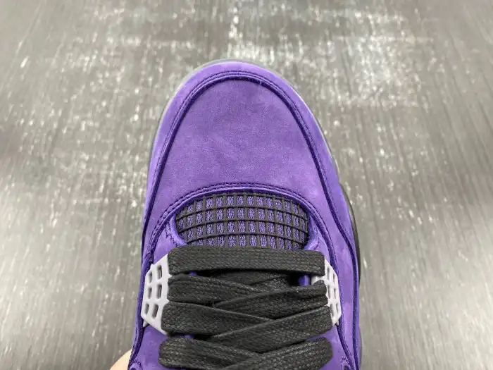 Rep Travis Scott x Air Jordan 4 Purple Suede