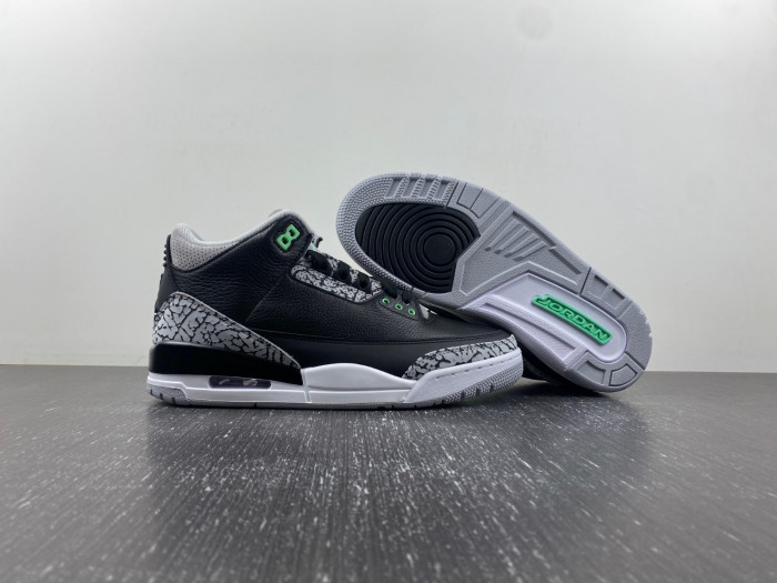 TB Air Jordan 3 Green Glow CT8532-031