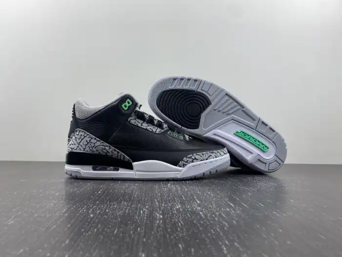 Bmlin Shoes Air Jordan 3 Green Glow CT8532-031