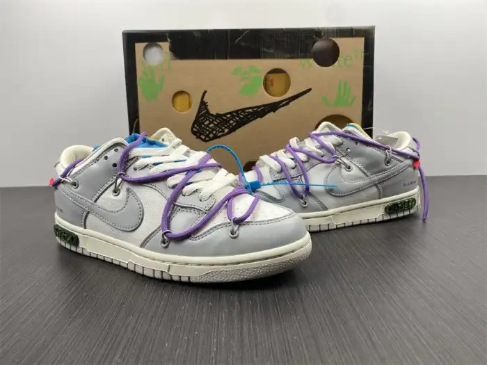 Bmlin Shoes Nike Dunk Low Off-White Lot 47 DM1602-125