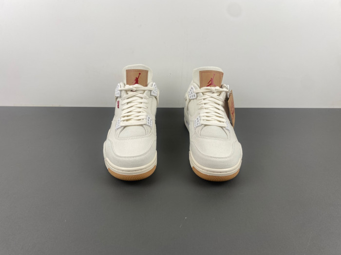 TB Levi's x Air Jordan 4 'White' AO2571-100