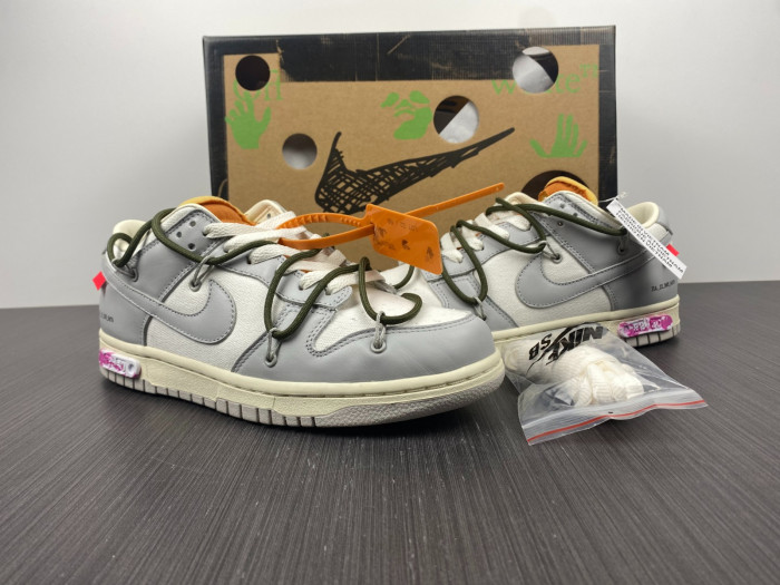 TB Nike Dunk Low Off-White Lot 22 DM1602-124