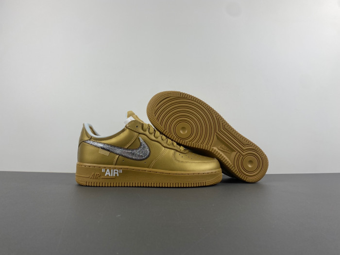 TB Nike Air Force 1 Low Off-White Gold AO4297-800