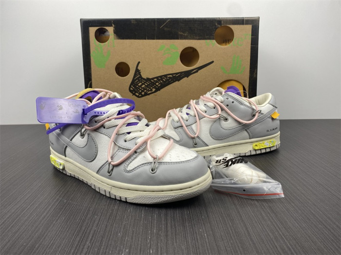 KICKWHO Nike Dunk Low Off-White Lot 24 DM1602-119