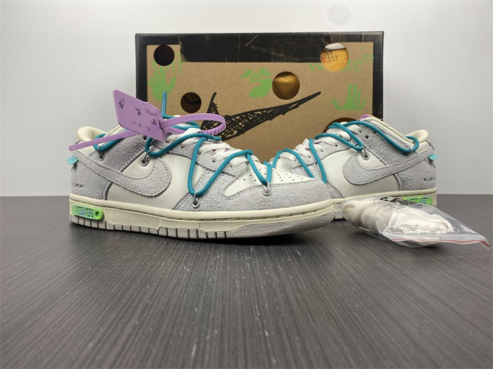 TB Nike Dunk Low Off-White Lot 36 DJ0950-107