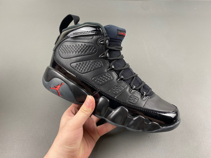 TB Air Jordan 9 Retro Bred Patent 302370-014