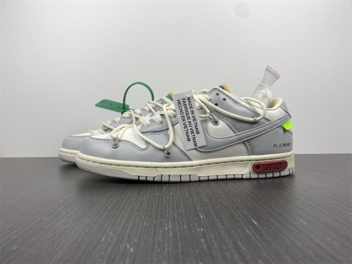 KICKWHO Nike Dunk Low Off-White Lot 25 DM1602-121