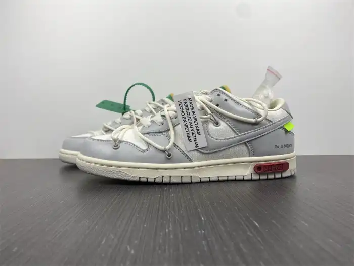 Bmlin Nike Dunk Low Off-White Lot 25 DM1602-121