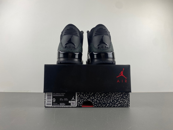 TB Air Jordan 3 Black Cat CT8532-001