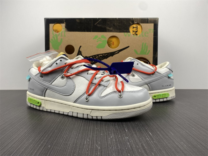 KICKWHO Nike Dunk Low Off-White Lot 23 DM1602-126