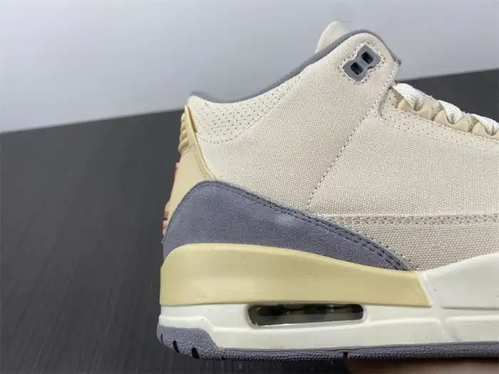 Reps HYPE Air Jordan 3 Retro Muslin DH7139-100