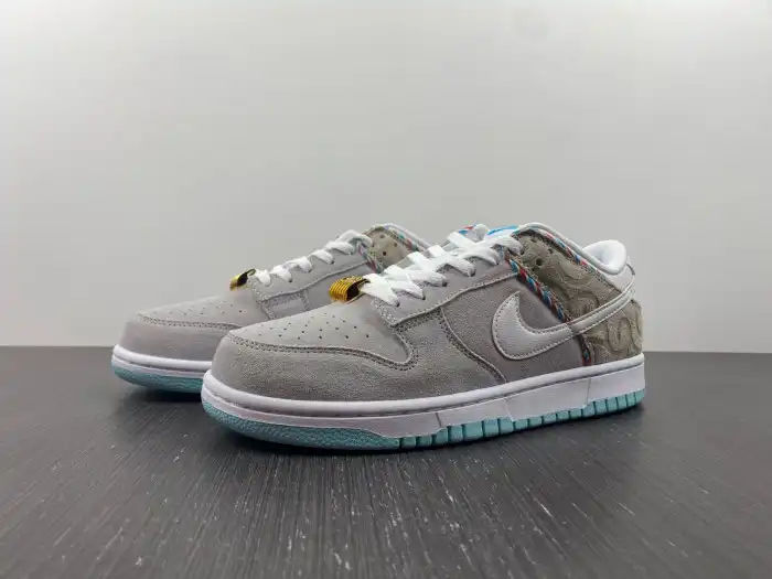 LY Nike Dunk Low Barber Shop DH7614-500