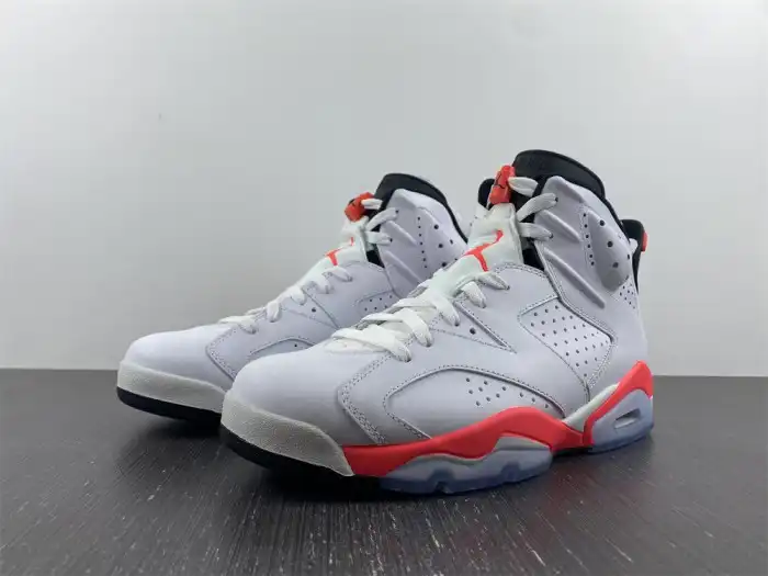 Affordable Jordan 6 Retro Infrared White (2014) 384664-123