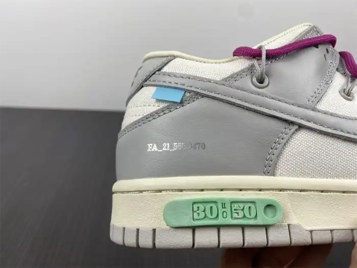 Cheap LY Off-White x Dunk Low 'Lot 30 of 50' DM1602-122