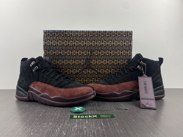 TB Jordan 12 Retro A Ma Maniere Black DV6989-001