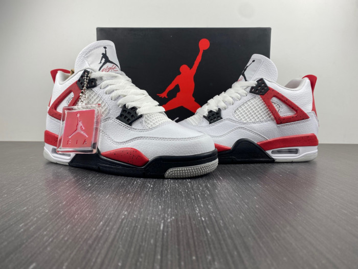 KICKWHO Air Jordan 4 Red Cement DH6927-161