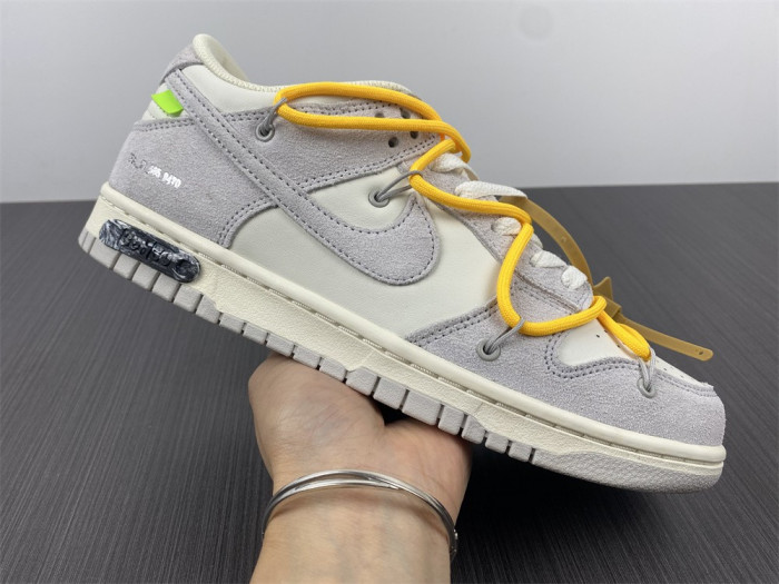 KICKWHO Nike Dunk Low Off-White Lot 39 DJ0950-109