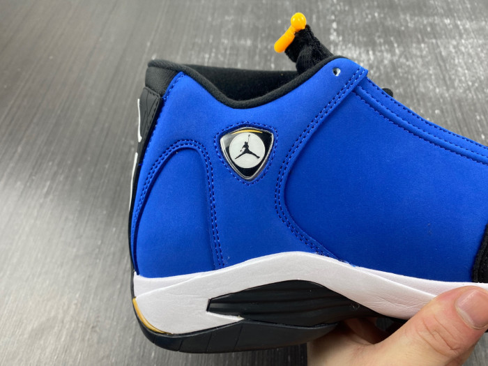 TB Jordan 14 Retro Laney 487471-407