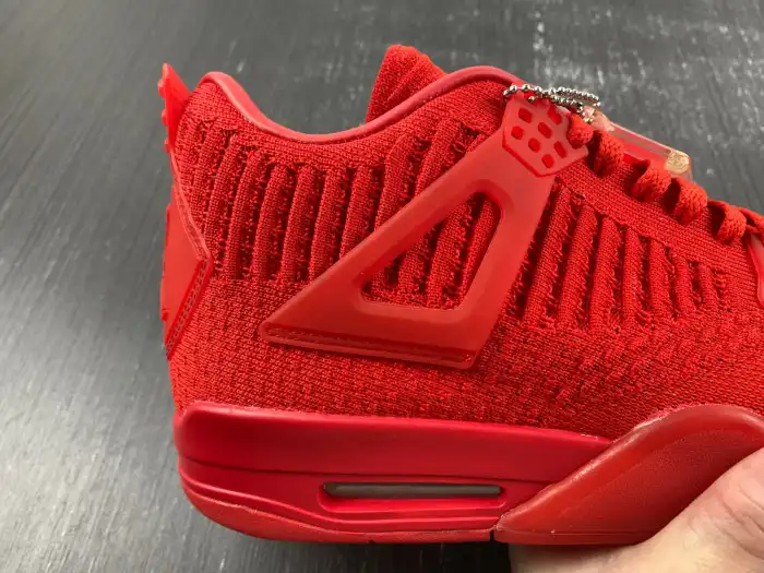 Bmlin Shoes Jordan 4 Retro Flyknit Red AQ3559-600