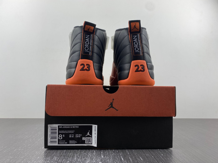 TB Air Jordan 12 WMNS Brilliant Orange FD9101-081