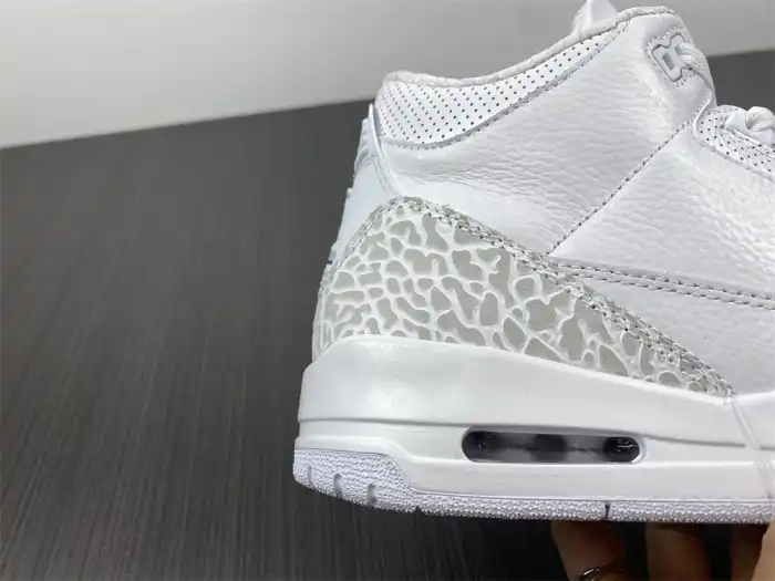 Affordable Air Jordan 3 Retro PS 'Triple White' 429487-111