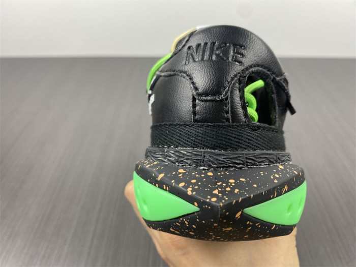 KICKWHO Off-White x Nike Blazer Low "Black   Green" DH7863-001