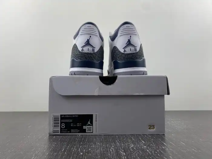 1:1 HYPE Air Jordan 3 Midnight Navy CT8532-140