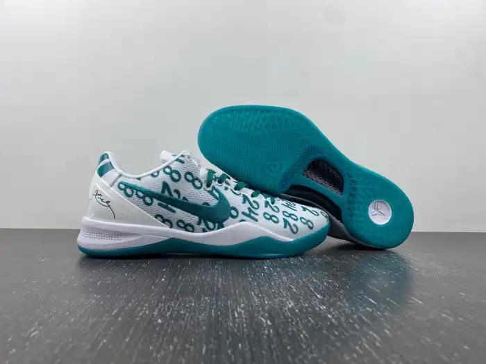 Rep Husky Nike Kobe 8 Protro Radiant Emerald FQ3549-101