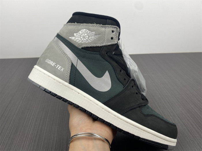 TB Jordan 1 Retro High Element Gore-Tex Black Particle Grey DB2889-001