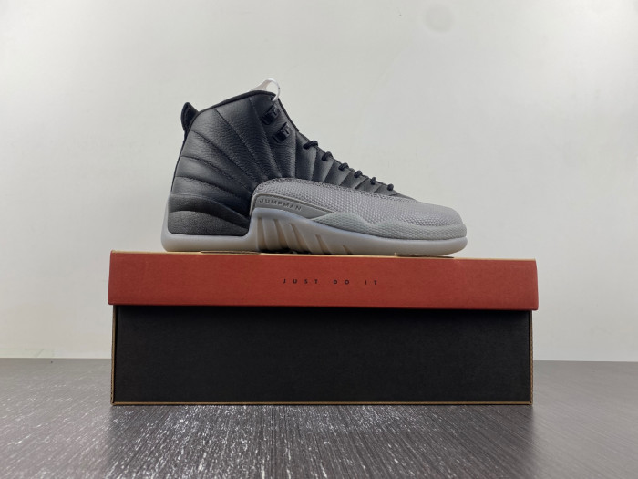 TB Air Jordan 12 Black Wolf Grey CT8013-019