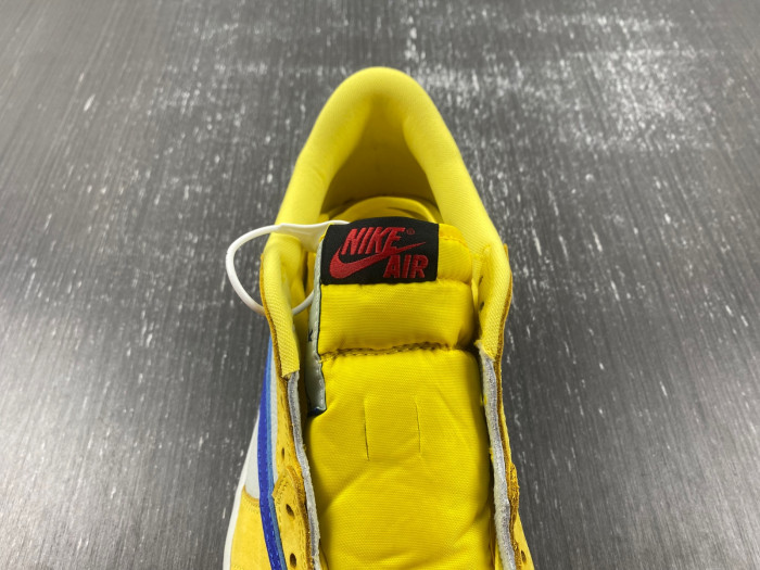 TB Travis Scott x Air Jordan 1 Low OG Canary DZ4137-700