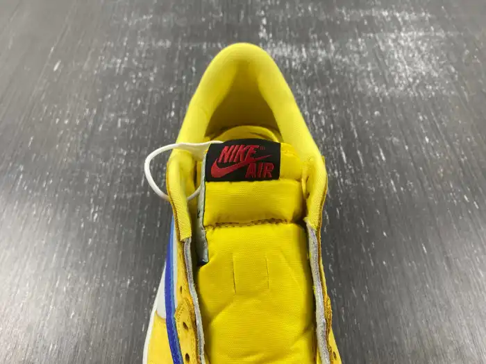 Kick Theory Travis Scott x Air Jordan 1 Low OG Canary DZ4137-700