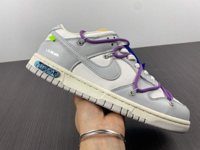 KICKWHO Nike Dunk Low Off-White Lot 48 DM1602-107