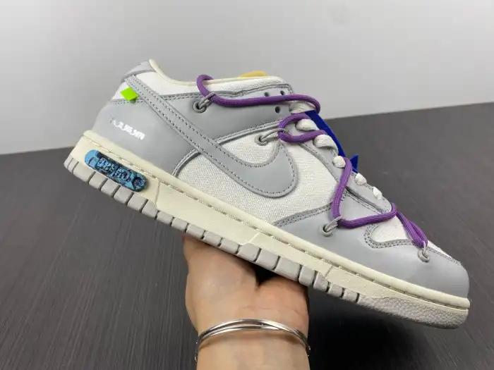 Reps LY Nike Dunk Low Off-White Lot 48 DM1602-107