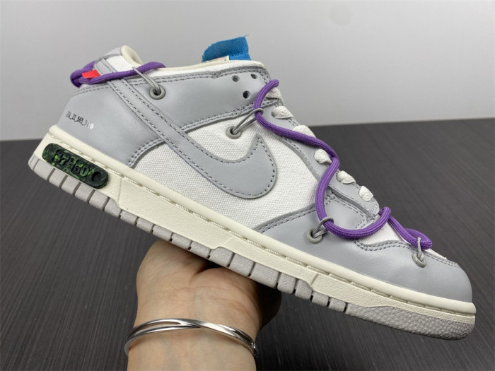 TB Nike Dunk Low Off-White Lot 47 DM1602-125