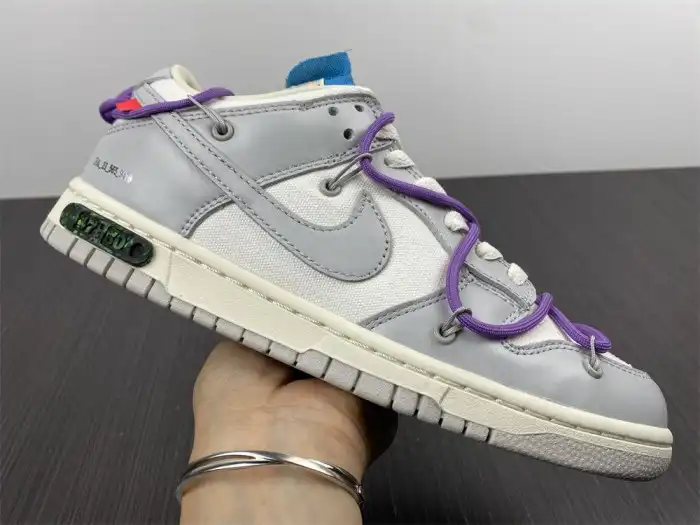 Cheap LY Nike Dunk Low Off-White Lot 47 DM1602-125