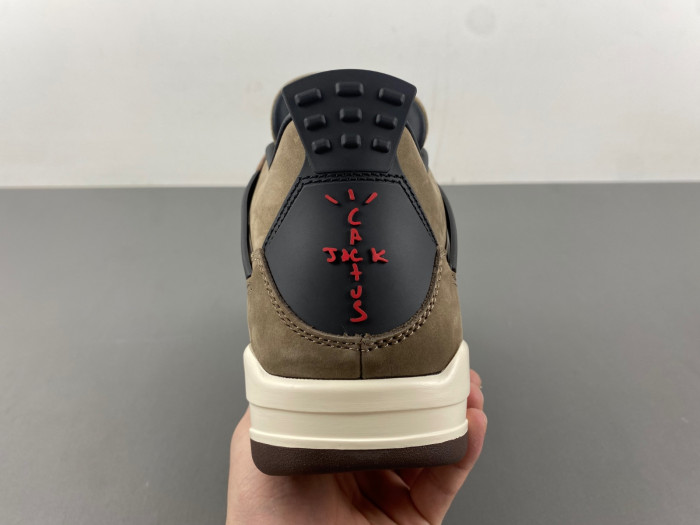 KICKWHO Travis Scott x Air Jordan 4 Retro Brown TS AJ4-882335