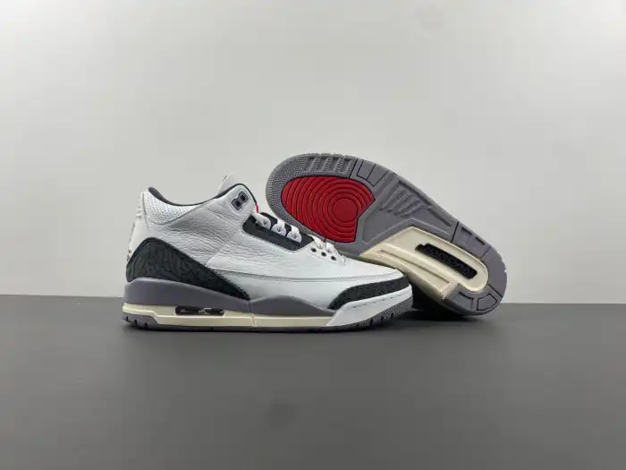 Cheap reps HYPE Air Jordan 3 Cement Grey CT8532-106