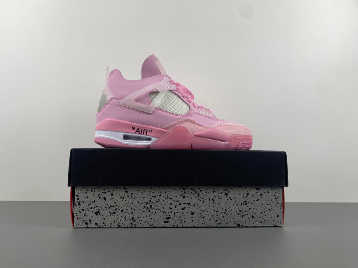 TB OFF-WHITE X JORDAN 4 PINK