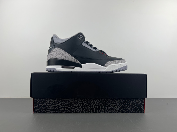 KICKWHO Air Jordan 3 Black Cement DN3707-010