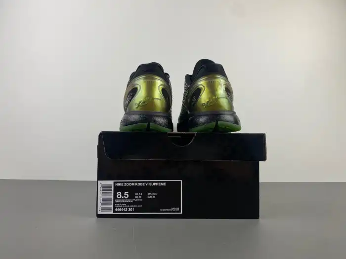 Rep LY Nike Kobe 6 Supreme Rice 446442-301