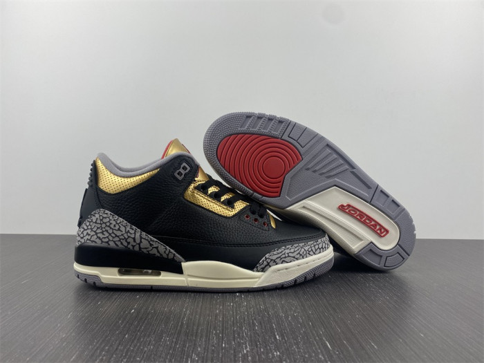 TB Air Jordan 3 WMNS Black Gold CK9246-067