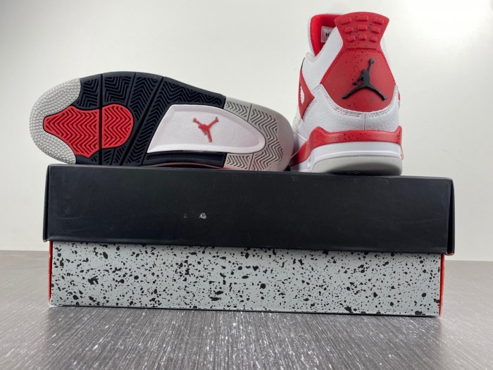 KICKWHO Air Jordan 4 Red Cement DH6927-161