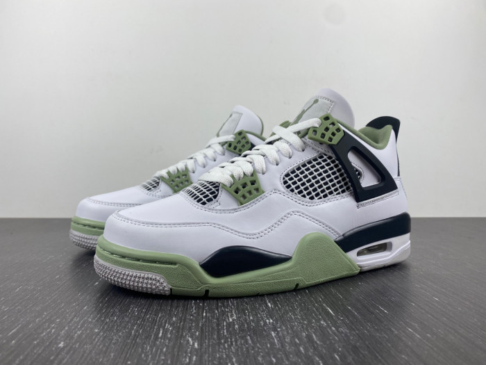 KICKWHO Air Jordan 4 WMNS Seafoam AQ9129-103